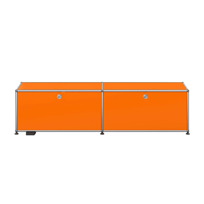 Meuble de rangement USM HALLER E M59 Orange pur USM HALLER