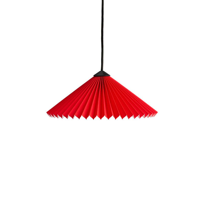 Suspension MATIN Ø 30 Rouge vif HAY