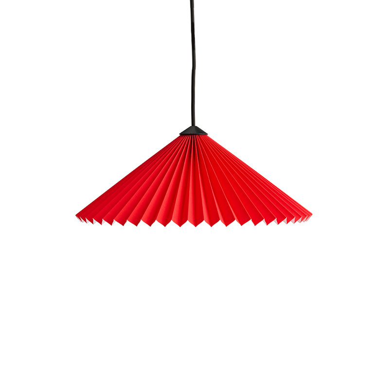 Suspension MATIN Ø 38 Rouge vif HAY