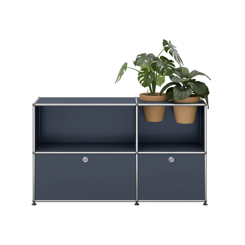 Meuble de rangement USM HALLER M57 Gris anthracite USM HALLER