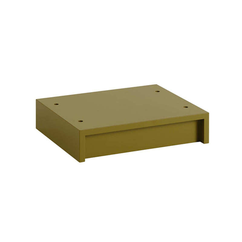 Etagère STACKED SOCLE Vert brun MUUTO