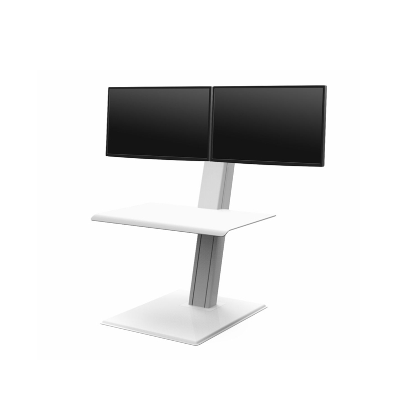 Accessoire de bureau QUICKSTAND ECO double écran Blanc HUMANSCALE