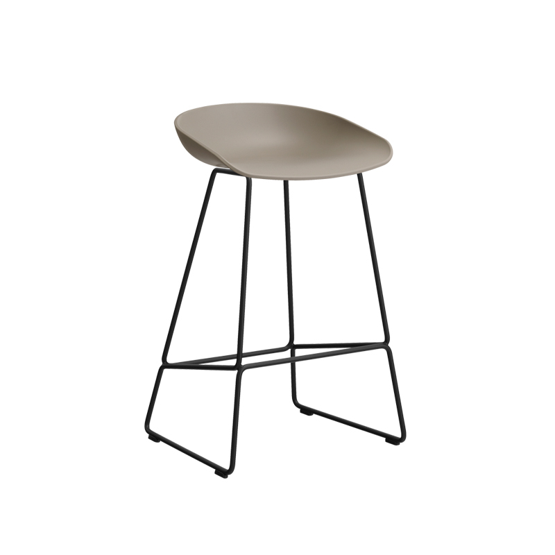 Tabouret haut ABOUT A STOOL AAS 38 H65 Khaki HAY