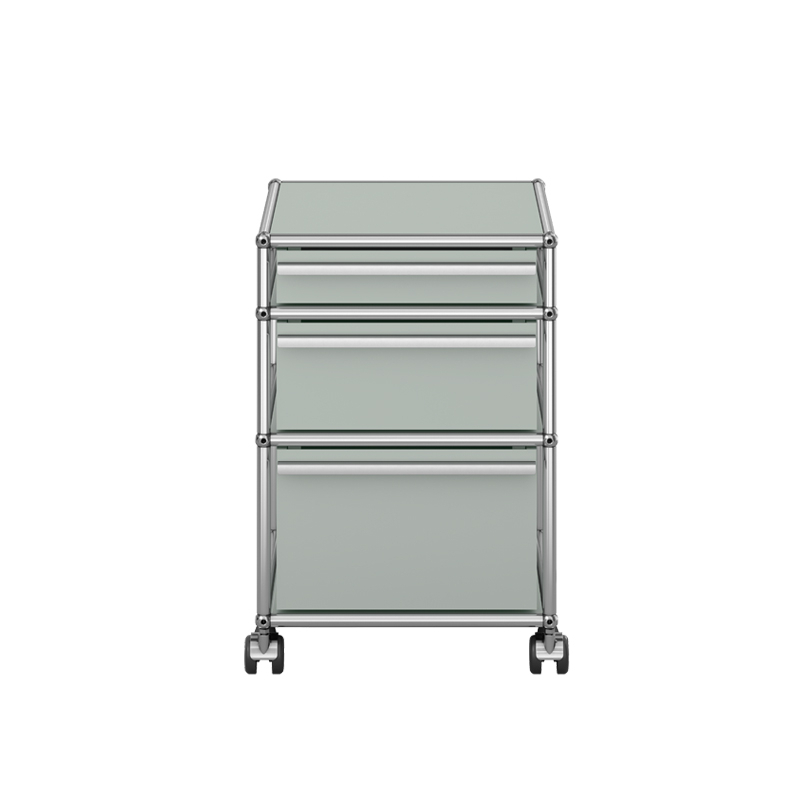 Meuble de rangement USM HALLER M63 Gris clair USM HALLER