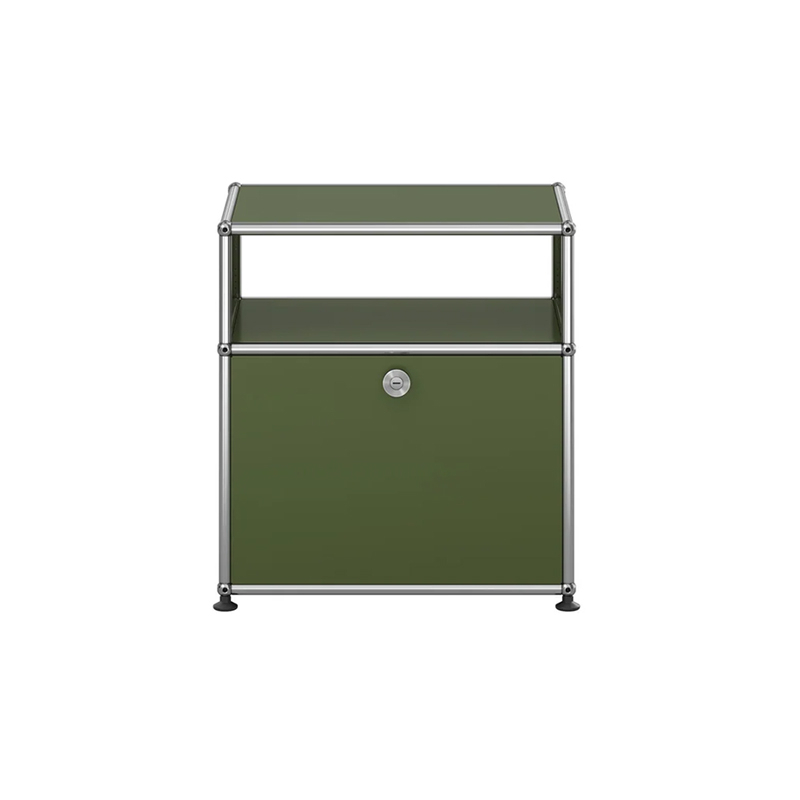 Meuble de rangement USM HALLER M55 Vert olive USM HALLER