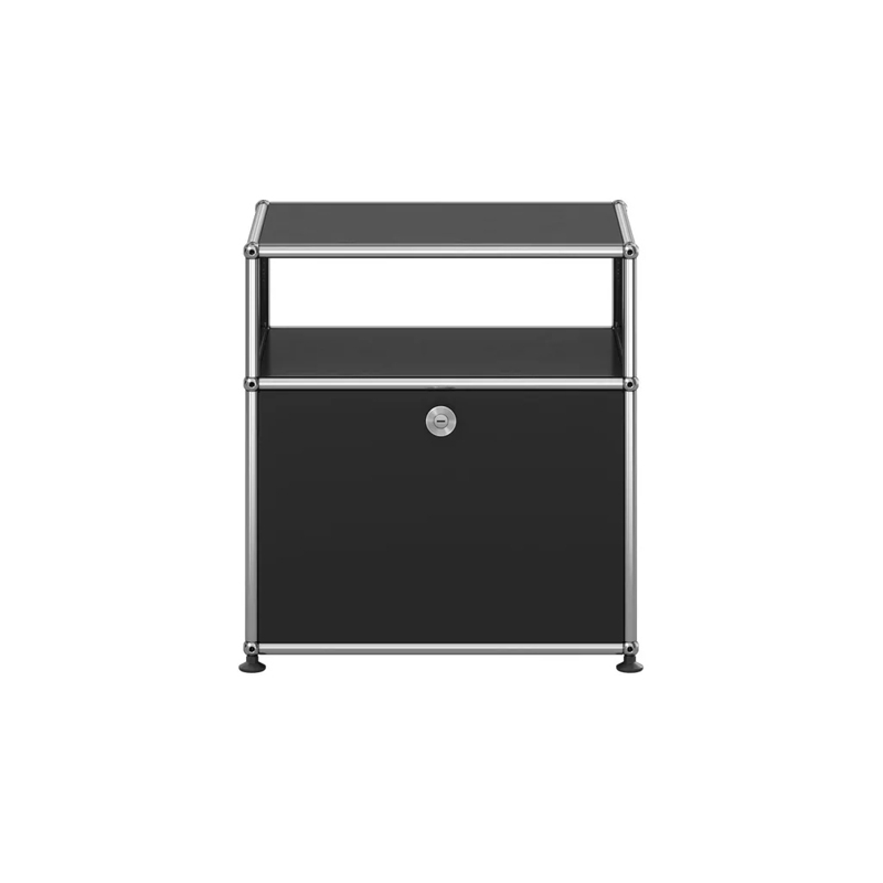 Meuble de rangement USM HALLER M55 Noir graphite USM HALLER
