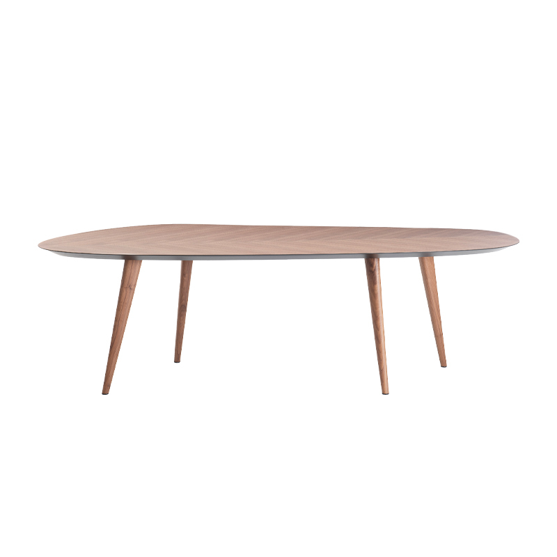 Table TWEED L 250 Noyer ZANOTTA