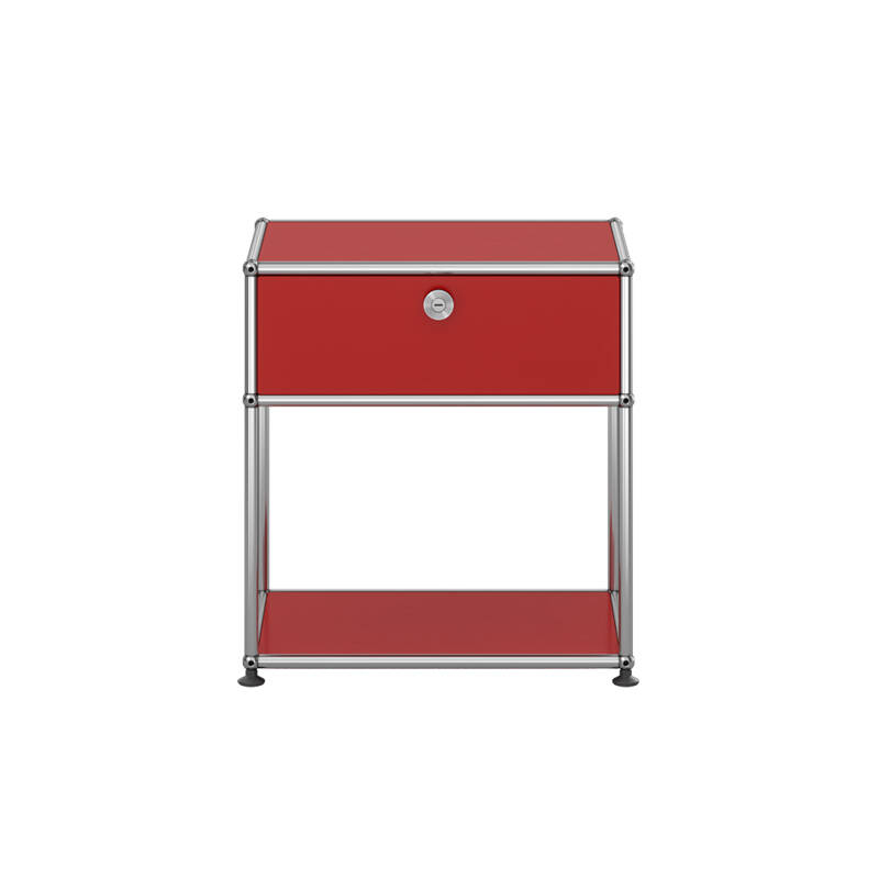 Meuble de rangement USM HALLER M54 Rouge rubis USM USM HALLER
