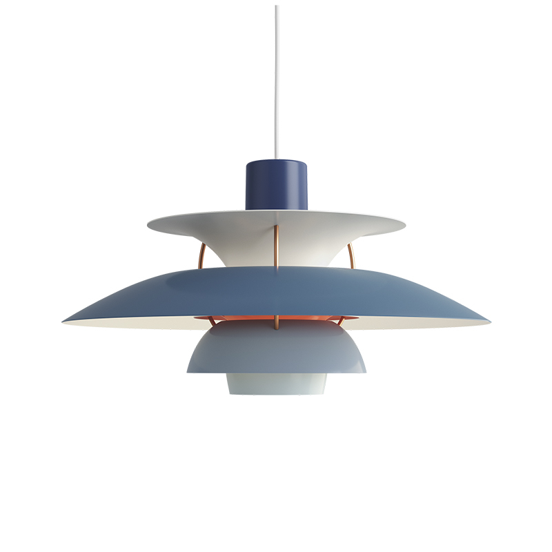 Suspension PH 5 Nuances de bleu LOUIS POULSEN