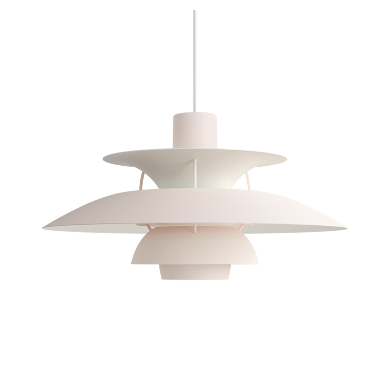 Suspension PH 5 Monochrome Pale Blush LOUIS POULSEN