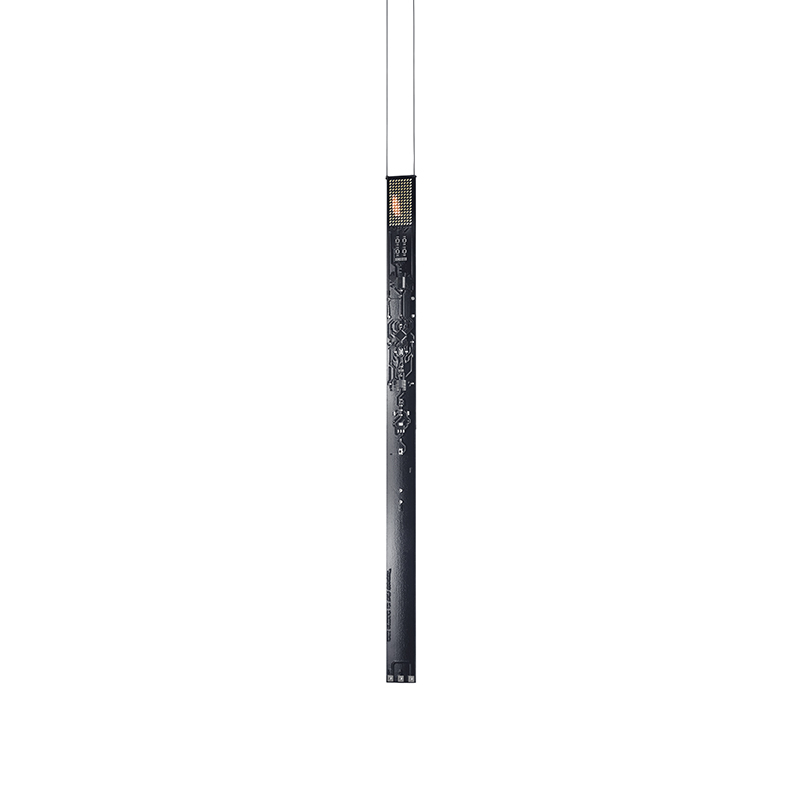 Suspension ONE NEW FLAME Noir INGO MAURER
