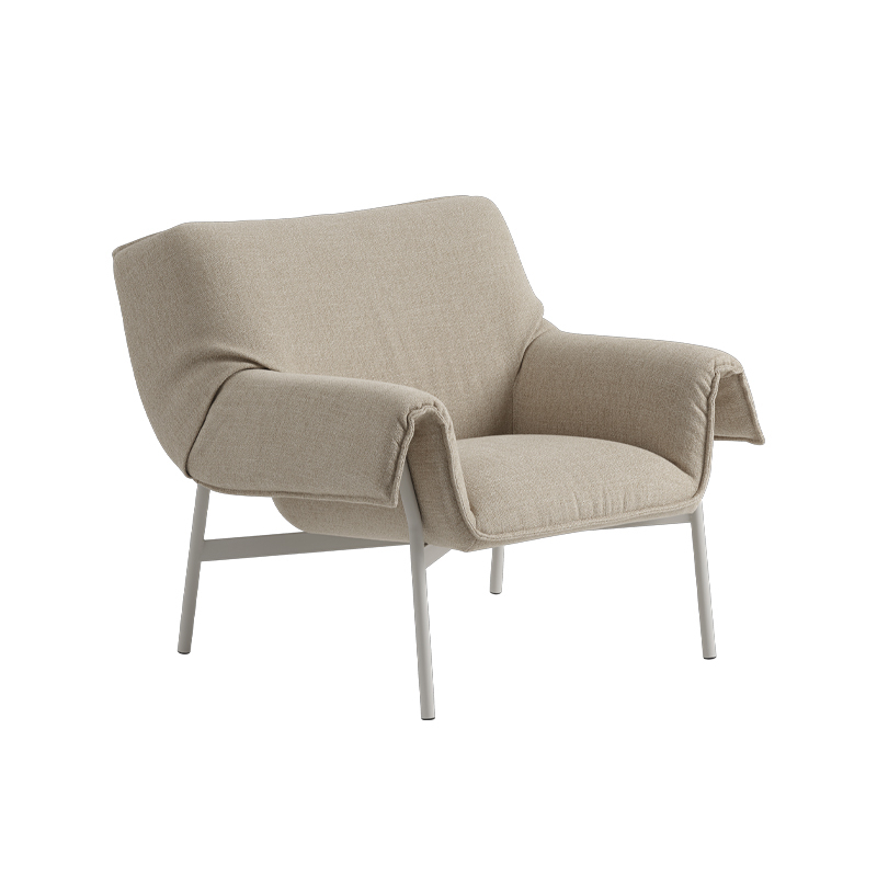 Fauteuil WRAP Ecriture 240/ gris MUUTO