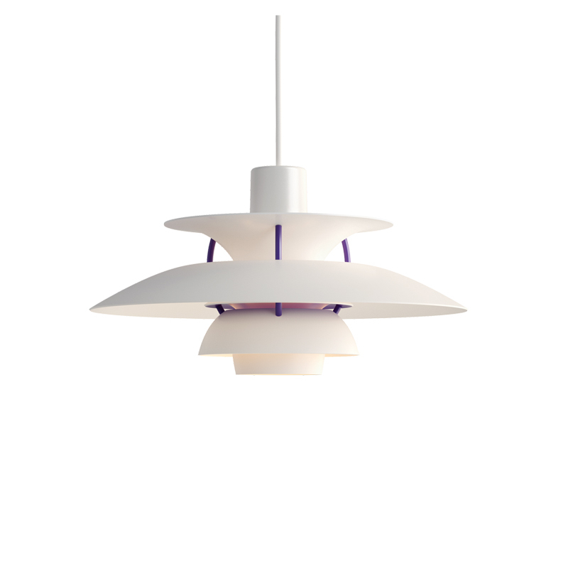 Suspension PH 5 MINI Blanc classique LOUIS POULSEN