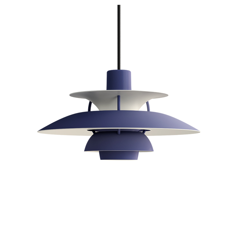 Suspension PH 5 MINI Monochrome Dusty Indigo LOUIS POULSEN