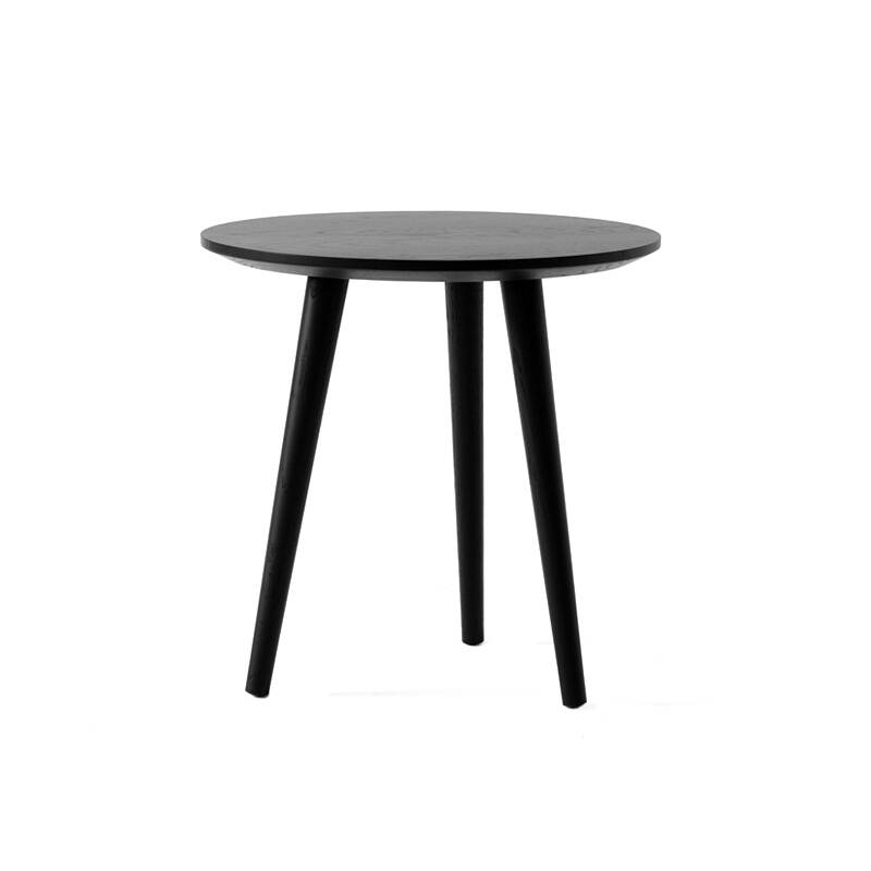 Table d'appoint guéridon IN BETWEEN SK13 Noir AND TRADITION