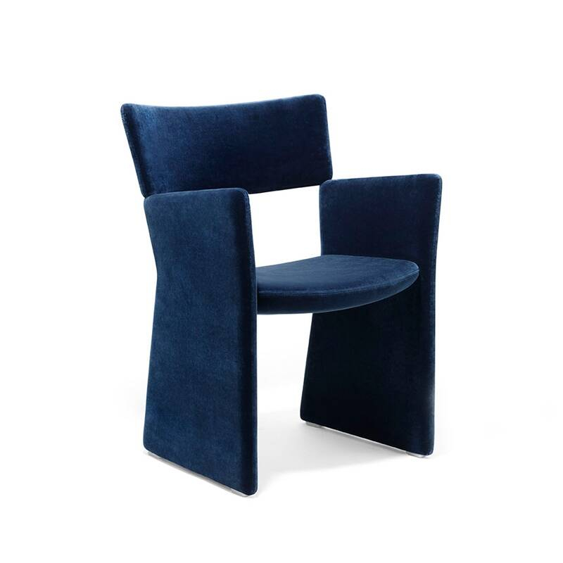 Chaise CROWN Ponza bleu 7027.22 MASSPRODUCTIONS