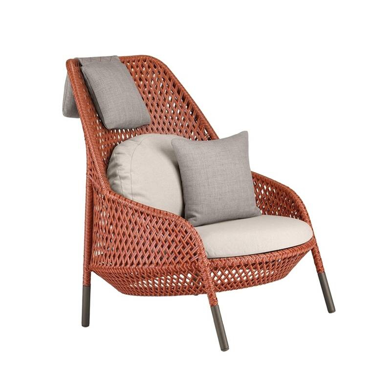 Fauteuil extérieur AHNDA Bergère Elemental DEDON