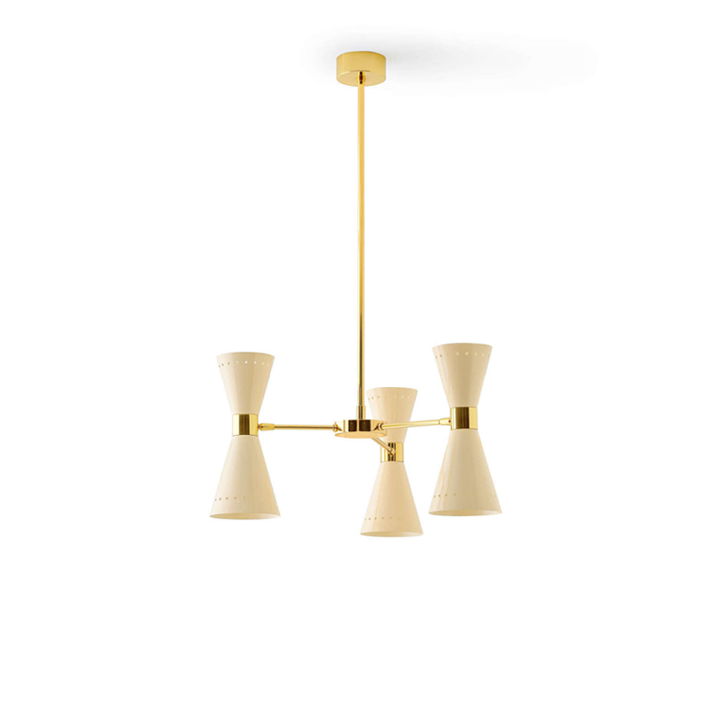 Suspension MEGAFONO Ø 53 Ivoire STILNOVO