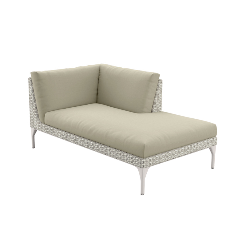 Canapé extérieur MU Daybed gauche Acona DEDON