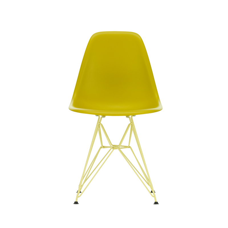 Chaise EAMES PLASTIC CHAIR DSR COLOURS Moutarde RE/ citron VITRA