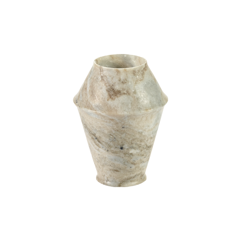 Vase Vase DUNE 2 Marbre marron clair SERAX