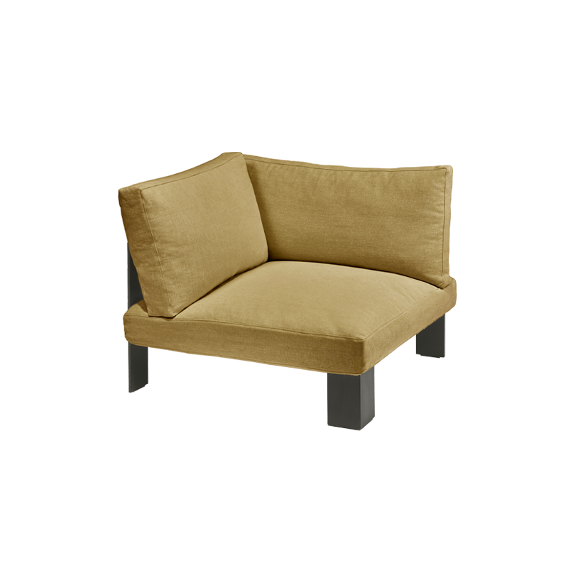 Canapé BENCH module d'angle  Moutarde SERAX
