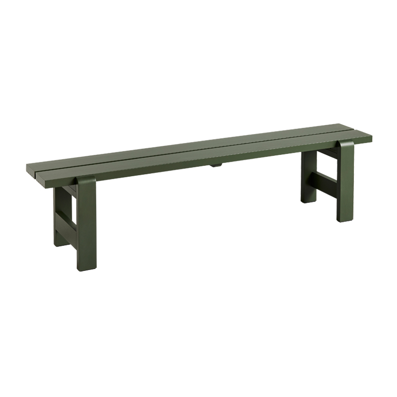 Banc extérieur Banc WEEKDAY L 190 Vert olive HAY