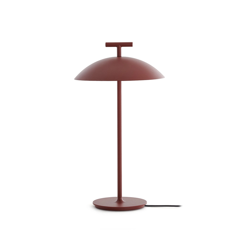 Lampe à poser Mini GEEN-A Rouge brique KARTELL