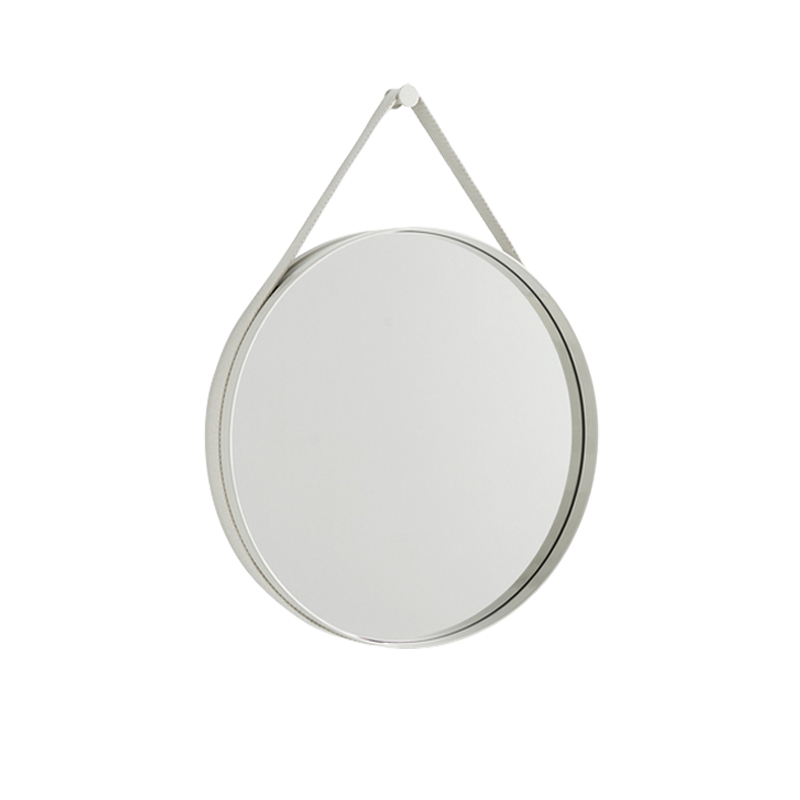 Miroir Miroir STRAP NO 2 Ø 50 Gris clair HAY