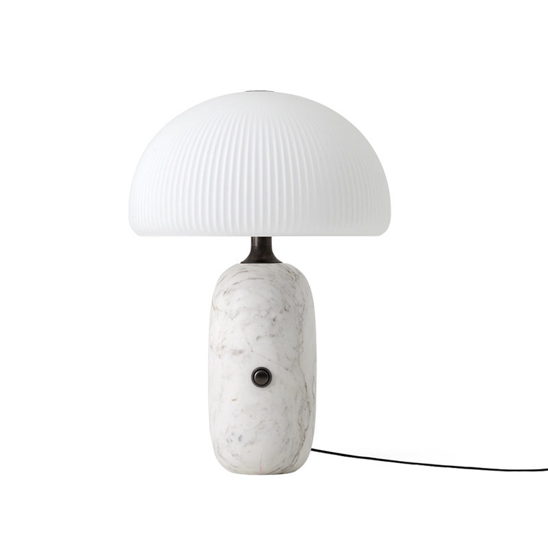 Lampe à poser SCULPTURE Marbre blanc VIPP