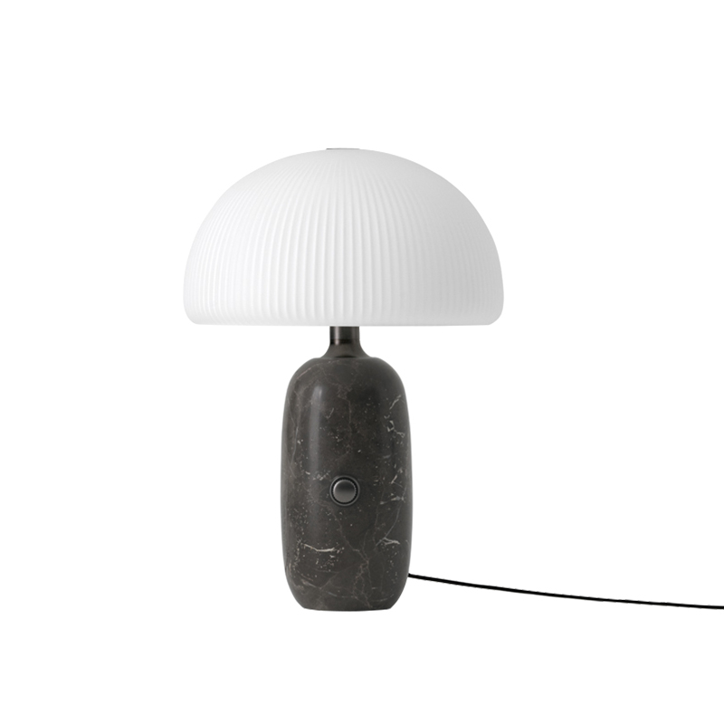 Lampe à poser SCULPTURE SMALL Marbre gris VIPP