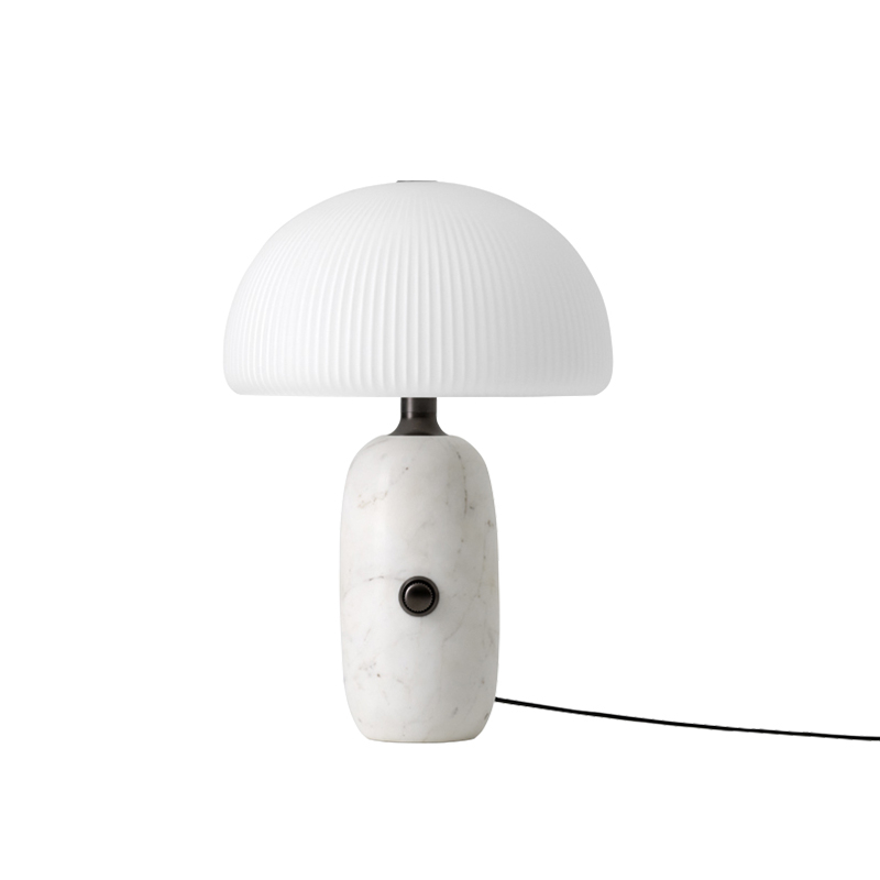 Lampe à poser SCULPTURE SMALL Marbre blanc VIPP