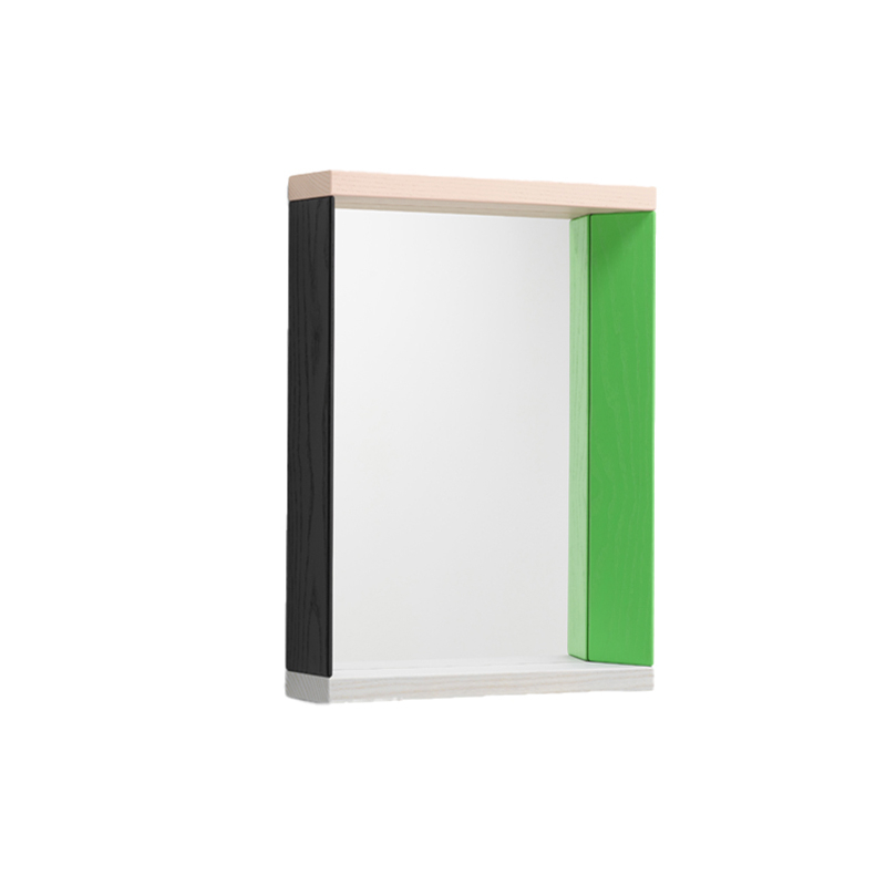 Miroir Miroir COLOUR FRAME small Vert/rose VITRA
