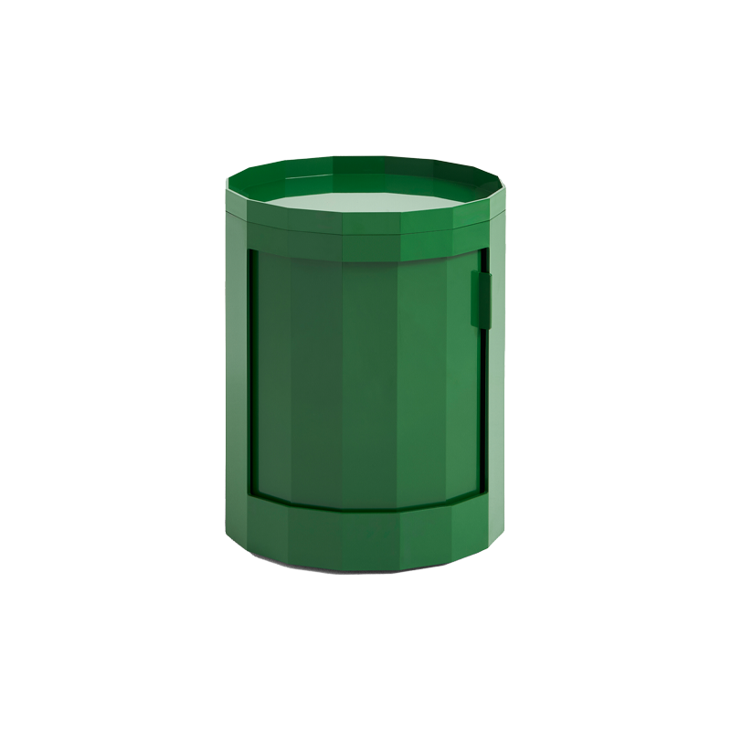 Meuble de rangement FACET CABINET LOW Vert épinard HAY