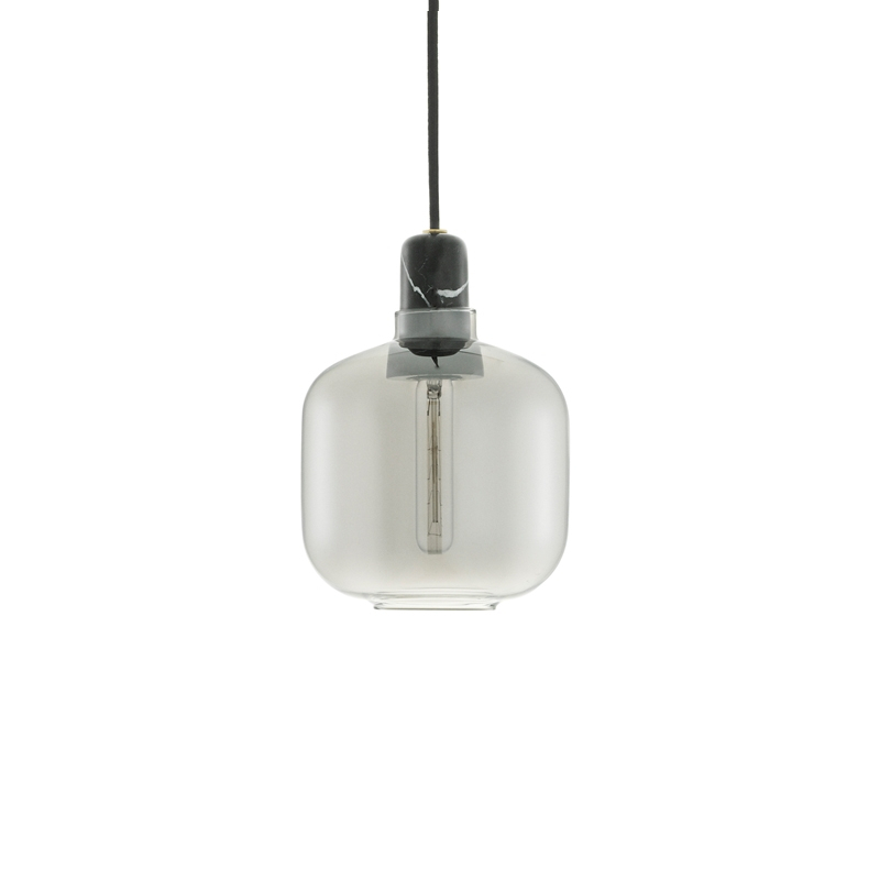Suspension AMP Small Fumé/ marbre noir Normann Copenhagen