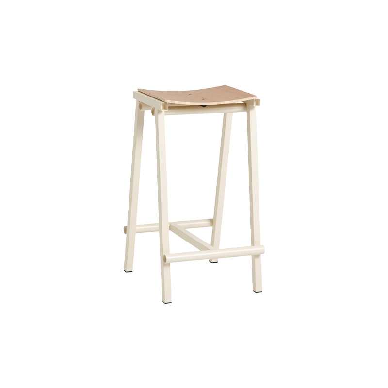 Tabouret haut TABURETE 8 H 66 Coquille d'oeuf HAY