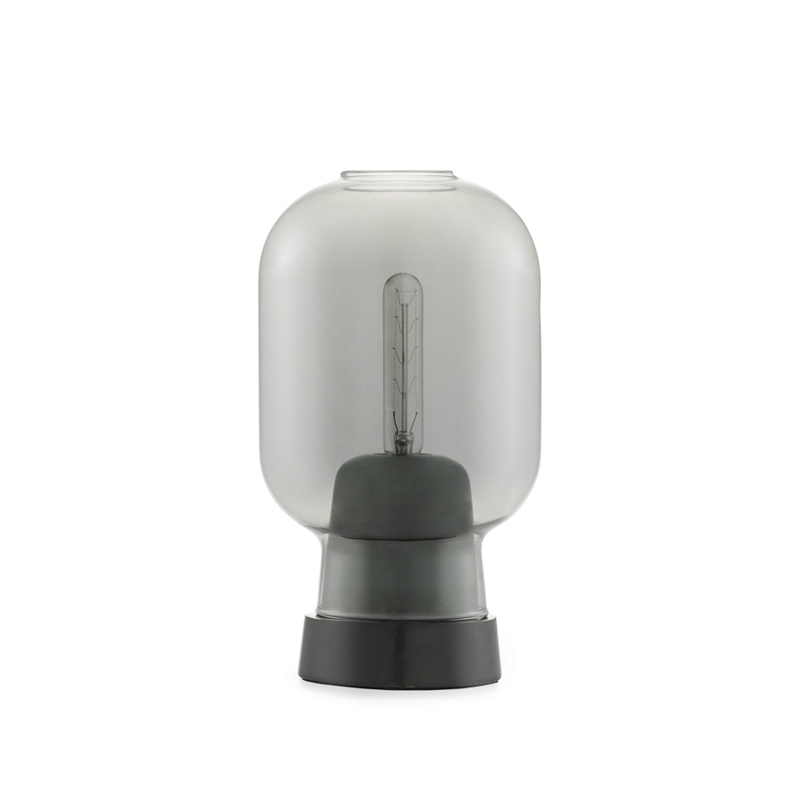 Lampe à poser AMP Fumé/ marbre noir Normann Copenhagen