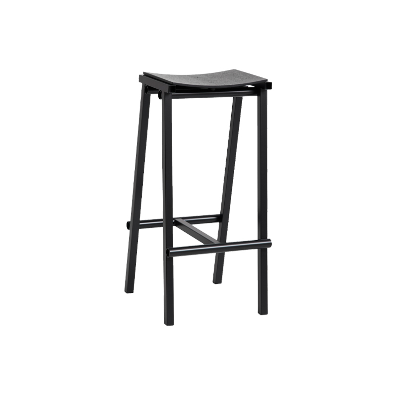 Tabouret haut TABURETE 8 H 75 Noir HAY