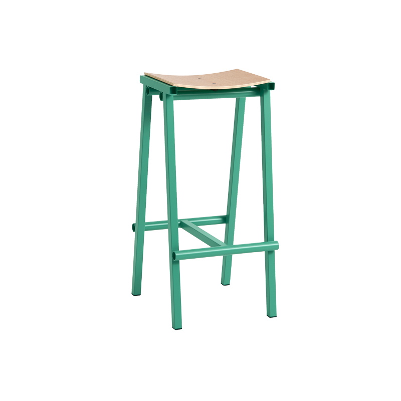 Tabouret haut TABURETE 8 H 75 Vert jade HAY