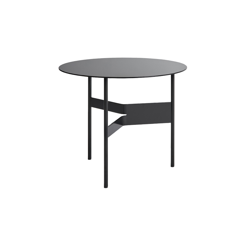 Table d'appoint guéridon SHIM Ø 54 Noir HAY