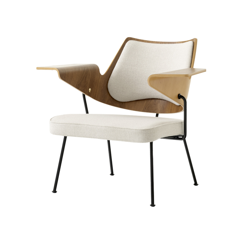 Fauteuil RFH RD8 Noyer/Hallingdal 103 AND TRADITION
