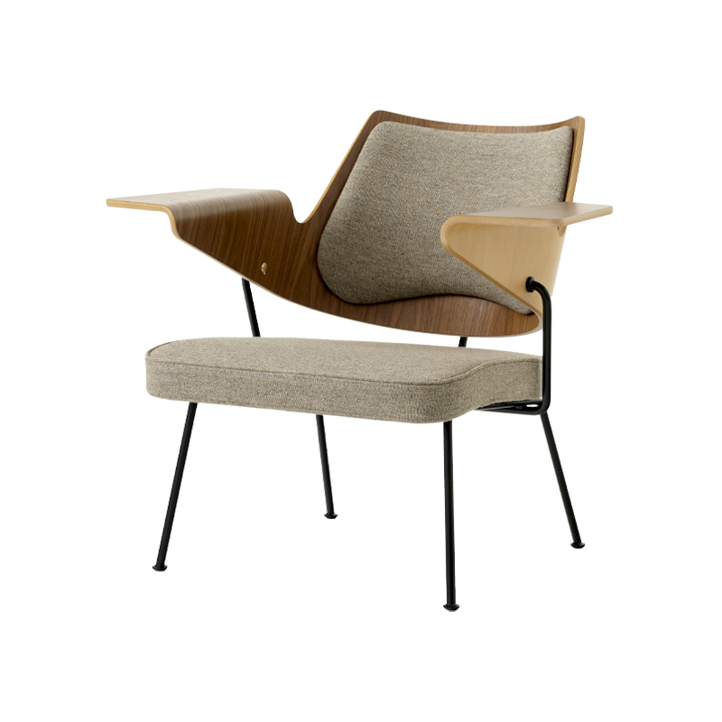 Fauteuil RFH RD8 Noyer/Hallingdal 227 AND TRADITION