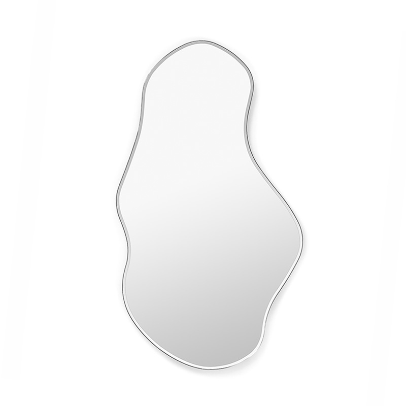 Miroir Miroir POND L Chrome foncé FERM LIVING