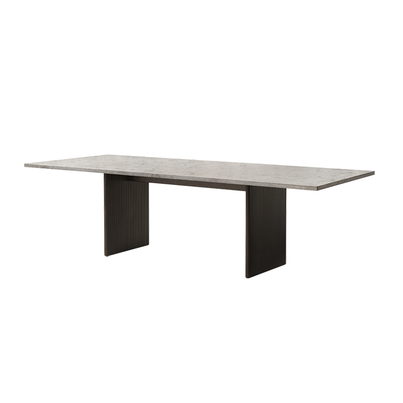 Table CABIN L 250 Limestone VIPP