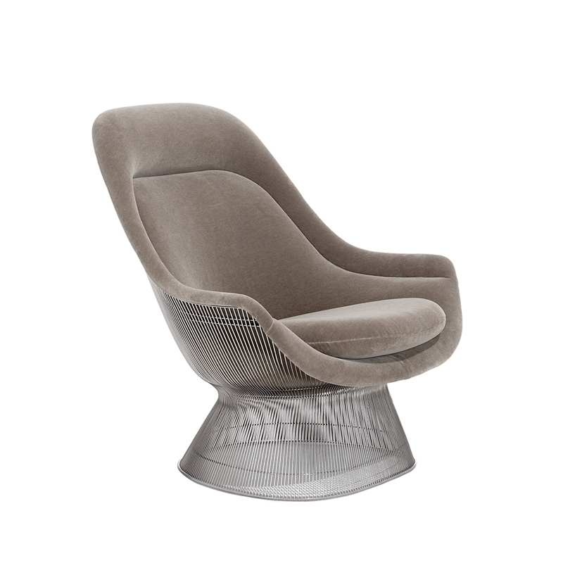 Fauteuil PLATNER EASY CHAIR Silver KNOLL