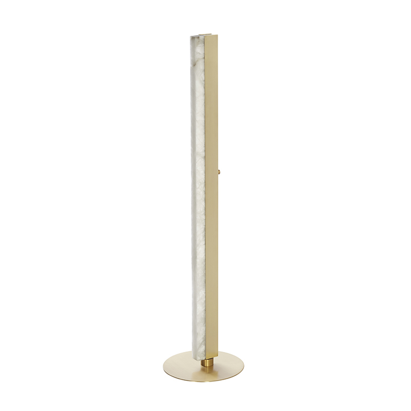Lampadaire ARTES Laiton satiné CTO LIGHTING