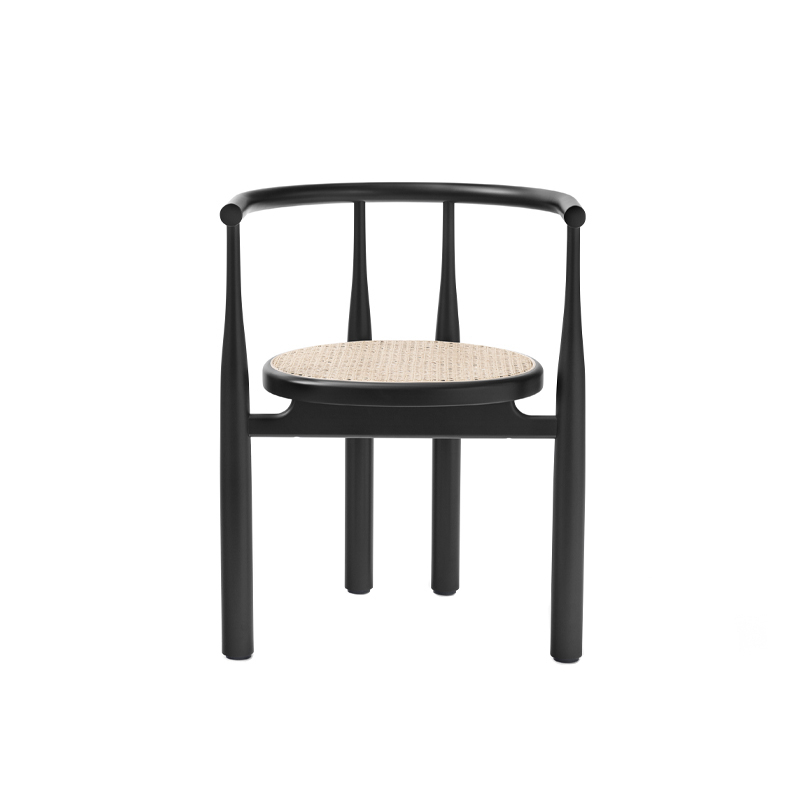Chaise BUKOWSKI Noir NEW WORKS