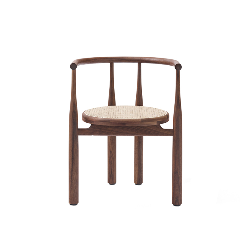Chaise BUKOWSKI Noyer NEW WORKS