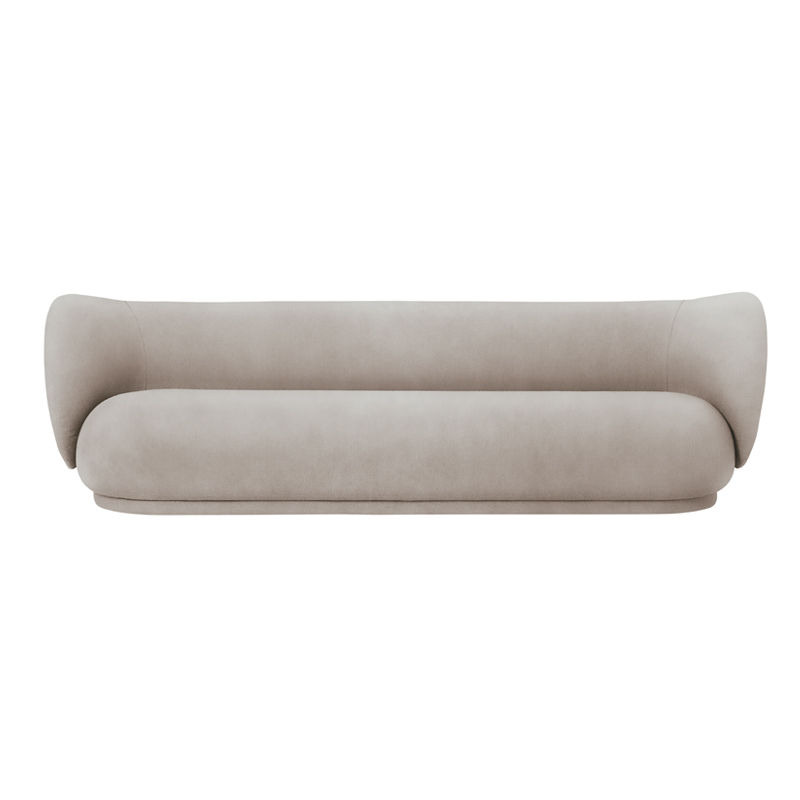 Canapé RICO 4 places Brossé Sable FERM LIVING