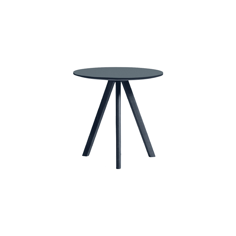 Table d'appoint guéridon CPH 20 H 49 Bleu fumé HAY